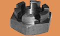 M6 Slotted Thin Hex Nut DIN 979 A2