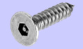 <strong><span style='font-size: 12px;'>N0 6 { 3.5M } CSK PIN HEX S/ TAP SCREW</span></strong>