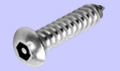 6.3M X 19M  PIN HEX BUT S / TAP SCREW 3/1