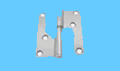 100 x 80mm 2 Part Door Hinge ART 8512