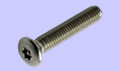 M3.5 x 12mm Tamper TX Countersunk Raised Machine Screws